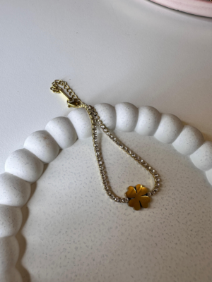 Clover Tennis Bracelet