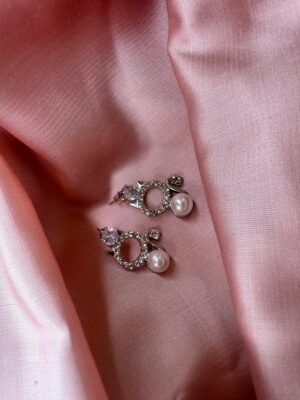 Pearl Circle Elegance Earrings
