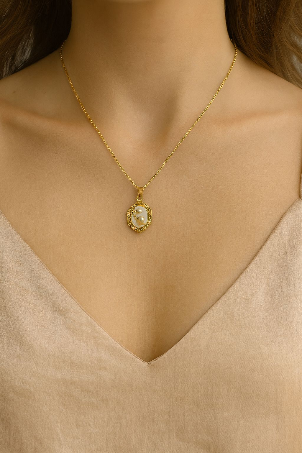 Pearl Duo Pendant