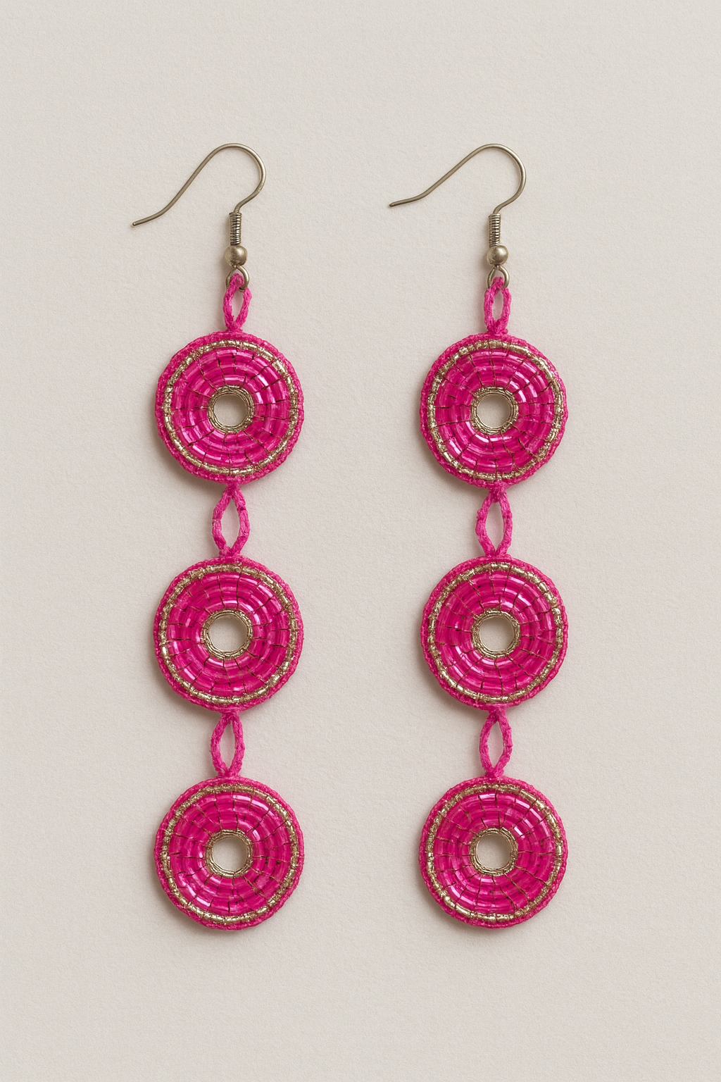 💖 Mirror Pop Boho Earrings ✨🌺