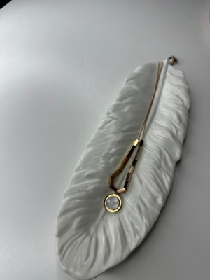 Golden Halo Anti-Tarnish Necklace ✨