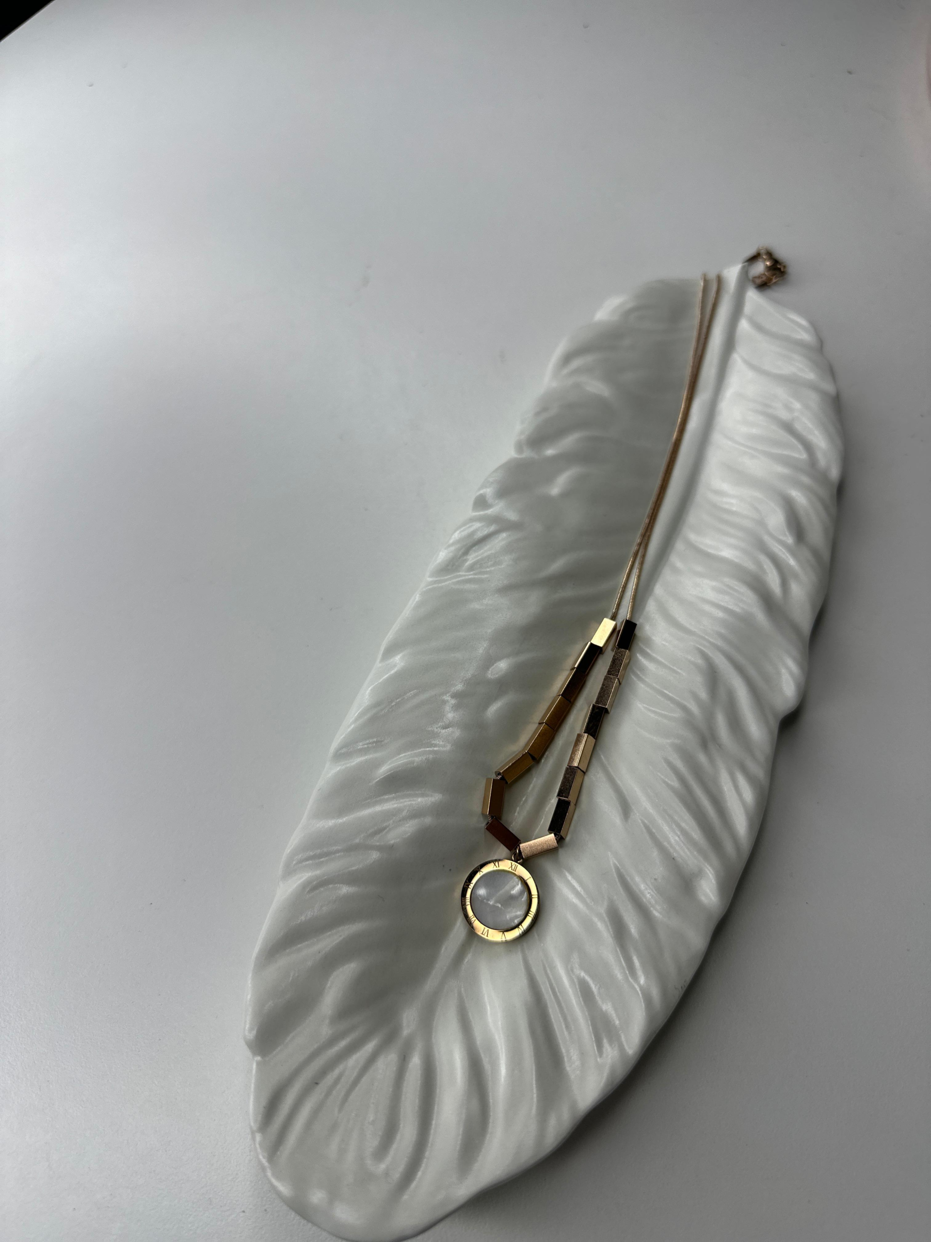 Golden Halo Anti-Tarnish Necklace ✨