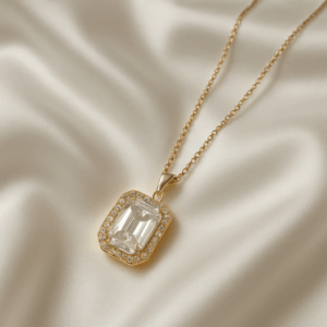 💎 Radiant Crystal Pendant Necklace