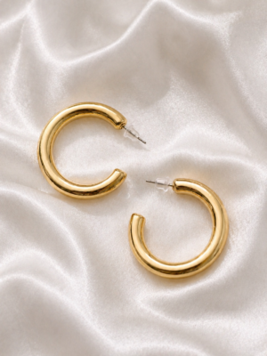 Aura Bold Hoop Earrings