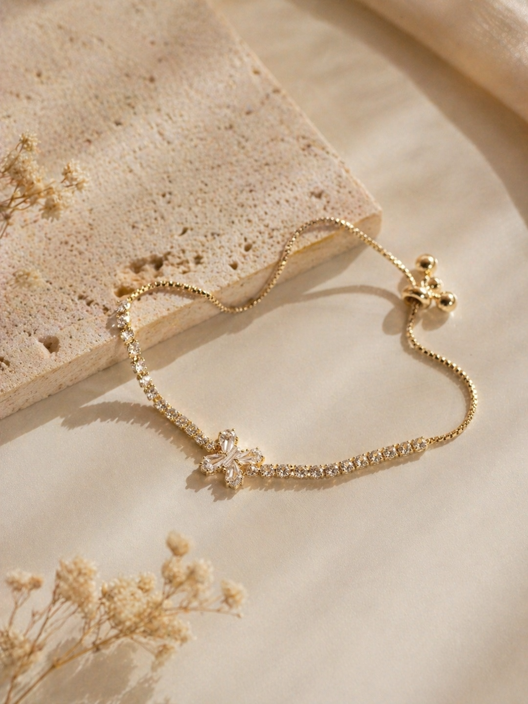 Celeste Bloom Adjustable Bracelet