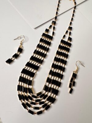 Noir Cascade Statement Set